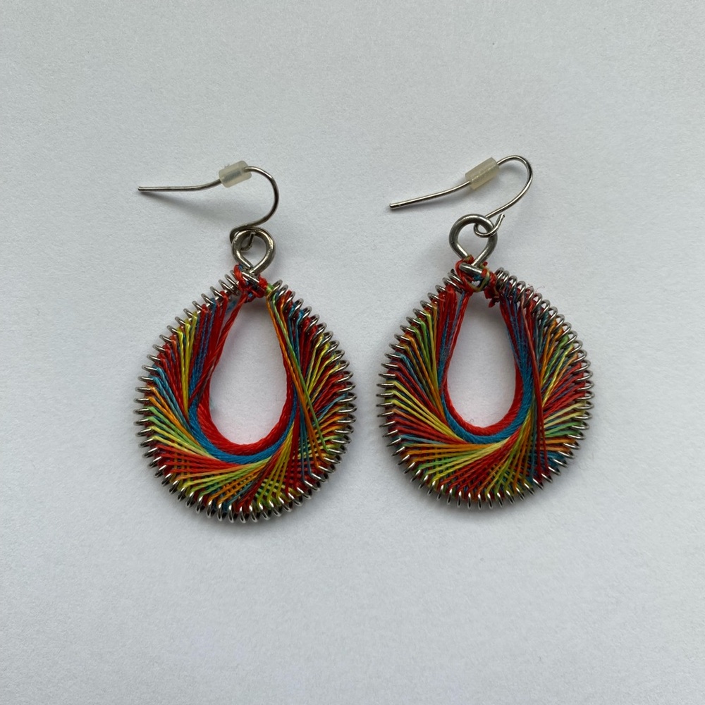 Colorful Teardrop Earrings